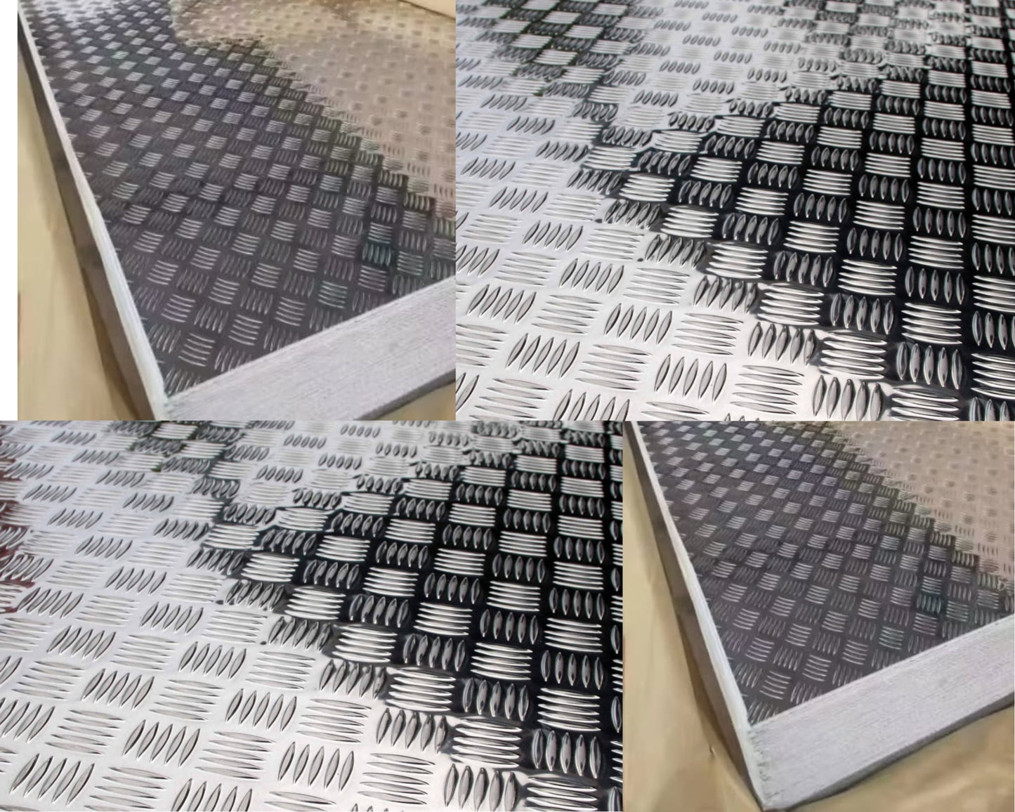 1.6mm Aluminium Checker Plate 5052 Sheet 2400x1200mm