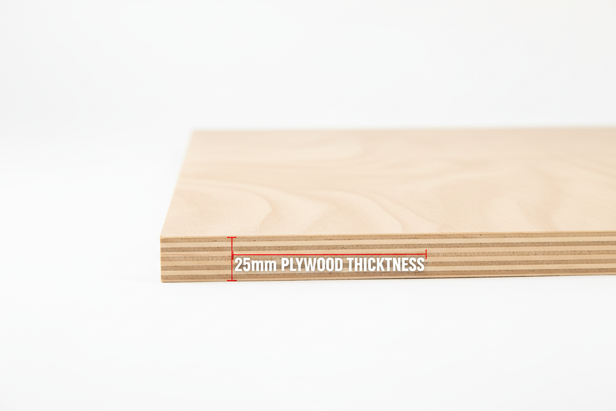 25mm CD Non-Structural Plywood Sheet 2400x1200mm