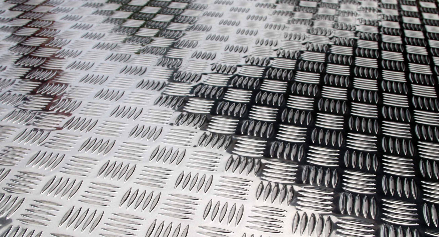2.0mm Aluminium Checker Plate 5052 Sheet 2400x1200mm