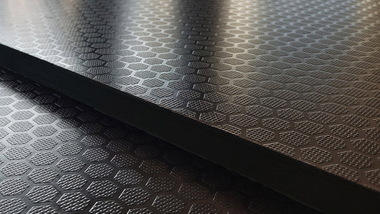 F17 Hexa Black Formwork Plywood Sheet 2400x1200mm