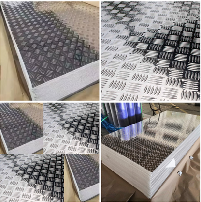 2.0mm Aluminium Checker Plate 5052 Sheet 2400x1200mm